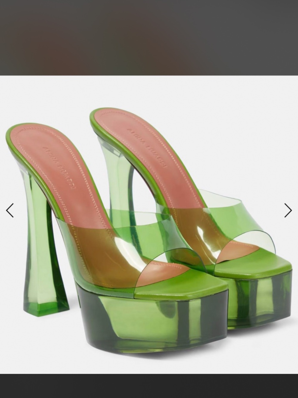 AMINA MUADDI platform HEELS